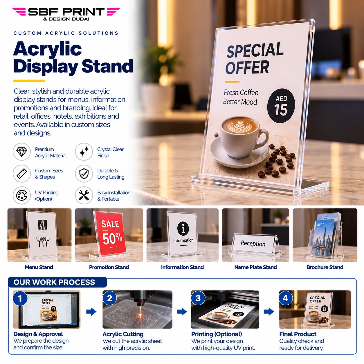 Acrylic Display Stand